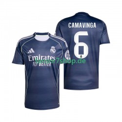 Real Madrid fußball trikot Camavinga 6 Herren Auswärts 2025-2026 Kurzarm