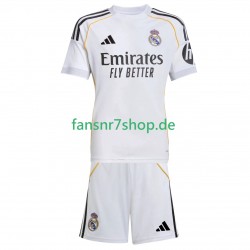 Real Madrid fußball trikot Kinder Heim 2025-2026 Kurzarm