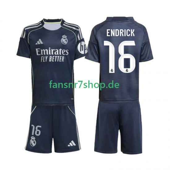 Real Madrid fußball trikot Endrick 16 Kinder Auswärts 2025-2026 Kurzarm Real Madrid fußball trikot Endrick 16 Kinder Auswärts 2025-2026 Kurzarm