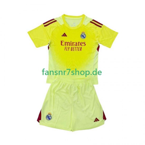 Real Madrid fußball trikot Torhüter Kinder Viertes 2025-2026 Kurzarm Real Madrid fußball trikot Torhüter Kinder Viertes 2025-2026 Kurzarm