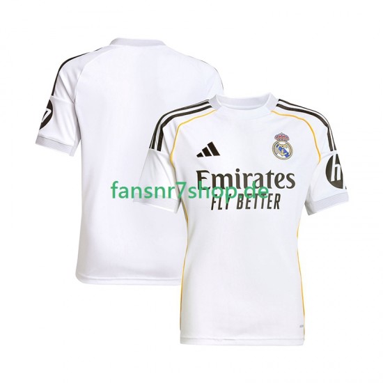 Real Madrid fußball trikot Herren Heim 2025-2026 Kurzarm