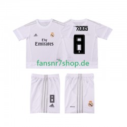Real Madrid fußball trikot KROOS 8 2015 2016 Kinder Heim Retro Kurzarm