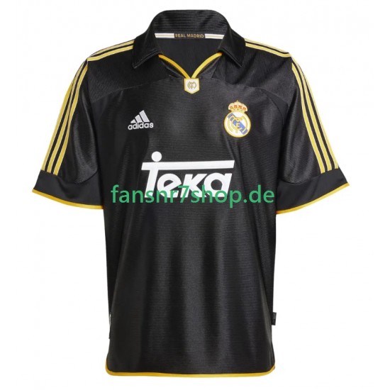 Real Madrid fußball trikot -2000 Herren Auswärts Retro 1999 Kurzarm