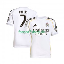 Real Madrid fußball trikot Vinicius Junior 7 Herren Heim 2025-2026 Kurzarm