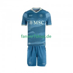 SSC Neaples fußball trikot SSC Special Kinder Heim 2024-2025 Kurzarm