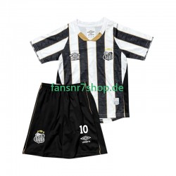 Santos fußball trikot Neymar JR 10 Kinder Auswärts 2025-2026 Kurzarm