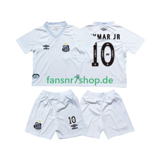 Santos fußball trikot Neymar JR 10 Kinder Heim 2025-2026 Kurzarm