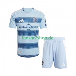Sporting Kansas City fußball trikot Kinder Heim 2025 Kurzarm