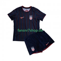 USA fußball trikot Kinder Auswärts 2025 Kurzarm