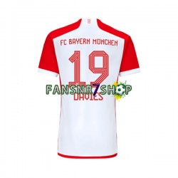 FC Bayern München fußball trikot Alphonso Davies 19 Herren Heim 2023-2024 Kurzarm