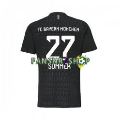 FC Bayern München fußball trikot Yann Sommer 27 Torhüter Herren Heim 2023-2024 Kurzarm