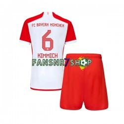 FC Bayern München fußball trikot Joshua Kimmich 6 Kinder Heim 2023-2024 Kurzarm