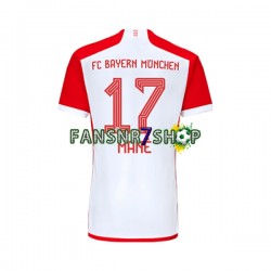 FC Bayern München fußball trikot Sadio Mane 17 Herren Heim 2023-2024 Kurzarm