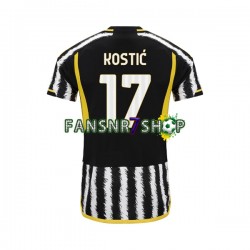 Juventus Turin fußball trikot Filip Kostic 17 Herren Heim 2023-2024 Kurzarm