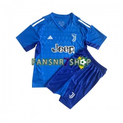 Juventus Turin fußball trikot Torhüter Kinder Heim 2023-2024 Kurzarm