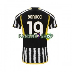 Juventus Turin fußball trikot Leonardo Bonucci 19 Herren Heim 2023-2024 Kurzarm