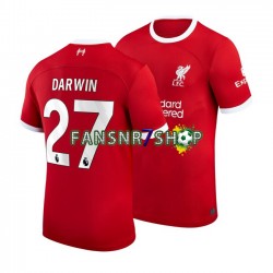 Liverpool fußball trikot Darwin Nunez 27 Herren Heim 2023-2024 Kurzarm