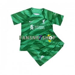 Liverpool fußball trikot Torhüter Kinder Heim 2023-2024 Kurzarm