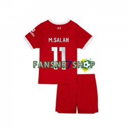 Liverpool fußball trikot M.Salah 11 Kinder Heim 2023-2024 Kurzarm