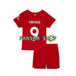 Liverpool fußball trikot Roberto Firmino 9 Kinder Heim 2023-2024 Kurzarm