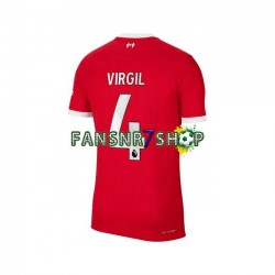 Liverpool fußball trikot Virgil van Dijk 4 Herren Heim 2023-2024 Kurzarm