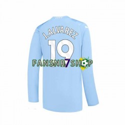 Manchester City fußball trikot J. ALVAREZ 19 Herren Heim 2023-2024 Langarm