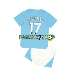 Manchester City fußball trikot Kevin De Bruyne 17 Kinder Heim 2023-2024 Kurzarm