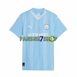 Manchester City fußball trikot Dame Heim 2023-2024 Kurzarm
