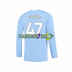 Manchester City fußball trikot Phil Foden 47 Herren Heim 2023-2024 Langarm