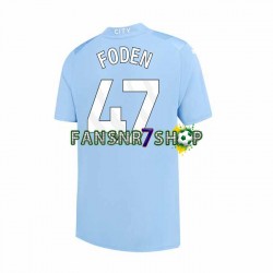 Manchester City fußball trikot Phil Foden 47 Herren Heim 2023-2024 Kurzarm