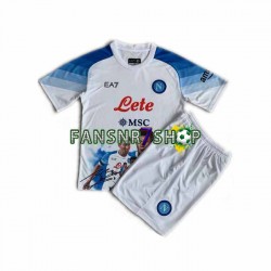 SSC Neaples fußball trikot Face Game Minjae 3 Kinder Heim 2022-2023 Kurzarm