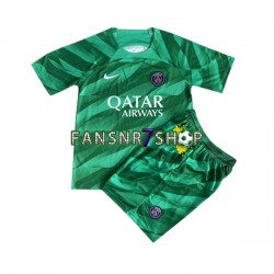 Paris Saint-Germain fußball trikot Torhüter Kinder Heim 2023-2024 Kurzarm