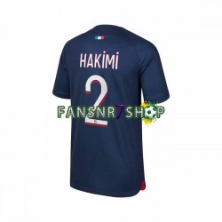 Paris Saint-Germain fußball trikot Hakimi 2 Herren Heim 2023-2024 Kurzarm