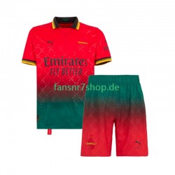 AC Mailand fußball trikot Torhüter Kinder Viertes 2024-2025 Kurzarm