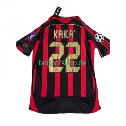 AC Mailand Retro fußball trikot KAKA 8 2007 Herren Heim 2006 Kurzarm