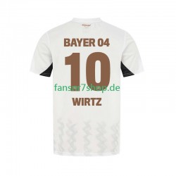 Bayer 04 Leverkusen fußball trikot Florian Wirtz 10 Herren Auswärts 2024-2025 Kurzarm
