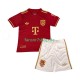 FC Bayern München fußball trikot 125th Anniversary Kinder Heim Rot 2024-2025 Kurzarm FC Bayern München fußball trikot 125th Anniversary Kinder Heim Rot 2024-2025 Kurzarm