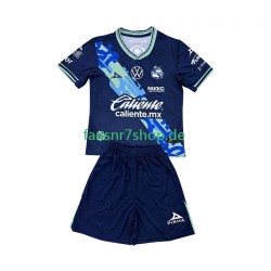 fußball trikot Club Puebla Kinder Auswärts 2024-2025 Kurzarm