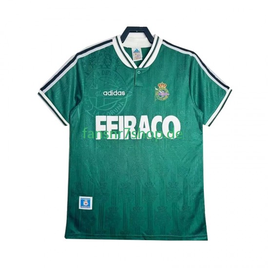 Retro fußball trikot Deportivo de La Coruna Herren Auswärts 1999 Kurzarm