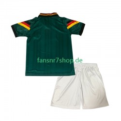 Deutschland Retro fußball trikot 1992 Kinder Auswärts Kurzarm