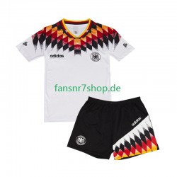 Deutschland Retro fußball trikot Kinder Heim 1994 Kurzarm