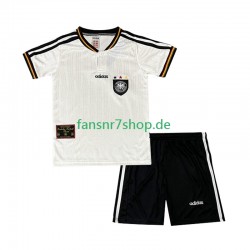Deutschland Retro fußball trikot 1996 Kinder Heim Kurzarm