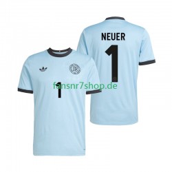 Deutschland fußball trikot Manuel Neuer 1 Anniversary Torhüter Herren Heim 2025 Kurzarm