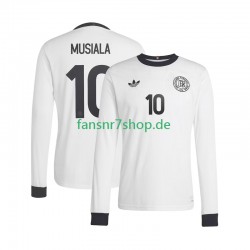 Deutschland fußball trikot Jamal Musiala 10 ANVERSARY Herren Heim 2025 Langarm