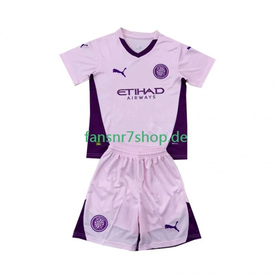 fußball trikot Girona Kinder Ausweich 2024-2025 Kurzarm