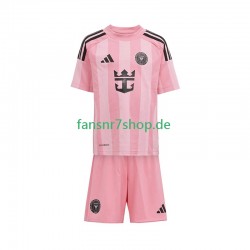 Inter Miami fußball trikot Kinder Heim 2025 Kurzarm
