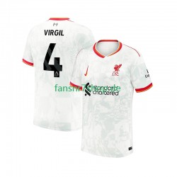 Liverpool fußball trikot VIRGIL 4 Herren Ausweich 2024-2025 Kurzarm