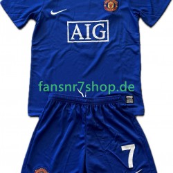 Manchester United Retro fußball trikot Cristiano Ronaldo 7 2009 Kinder Ausweich 2008 Kurzarm