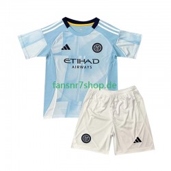 New York City fußball trikot FC Kinder Heim 2025 Kurzarm
