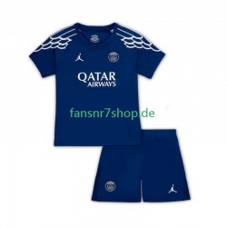 Paris Saint-Germain fußball trikot Kinder Viertes 2024-2025 Kurzarm